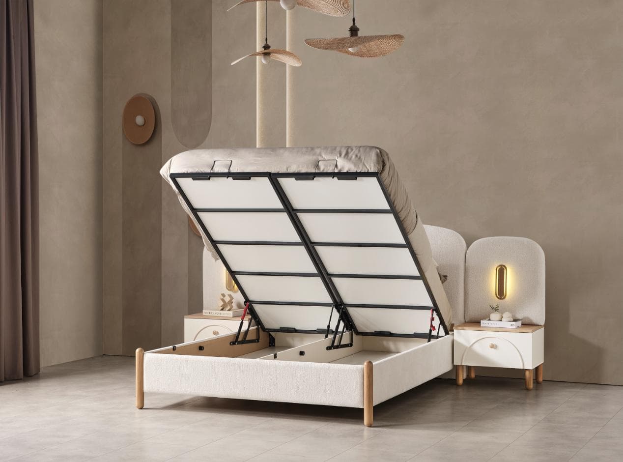 BOHEM STAR Bed Frame With Storage 180cm. (Кровать с подъемным механизмом)