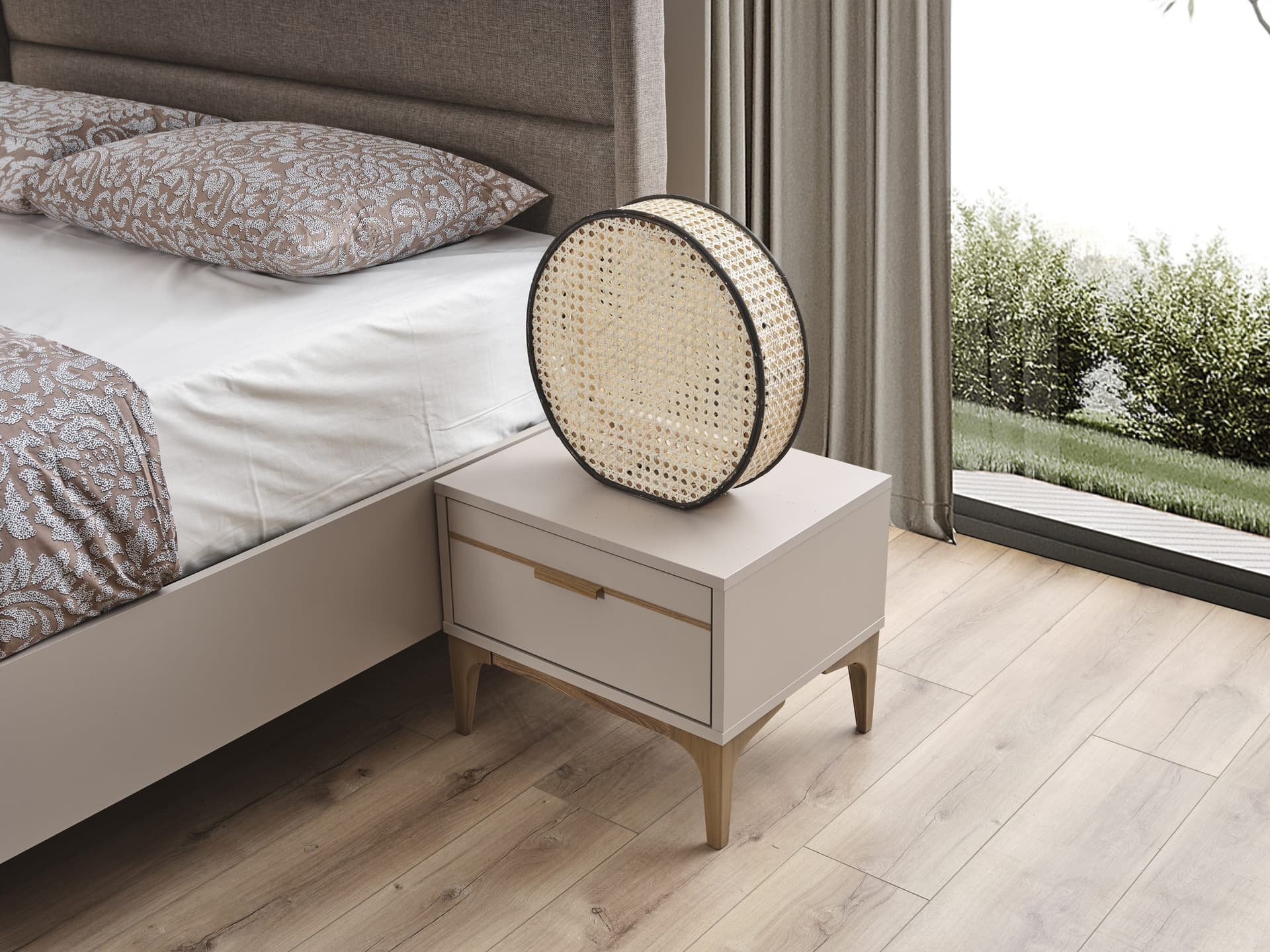 NOVA Nightstand (Прикроватная тумбочка) 