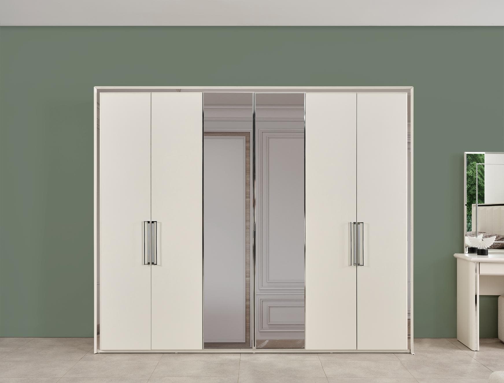 ALYANS 6 Doors Wardrobe Soft Close (6-дверный шкаф) 