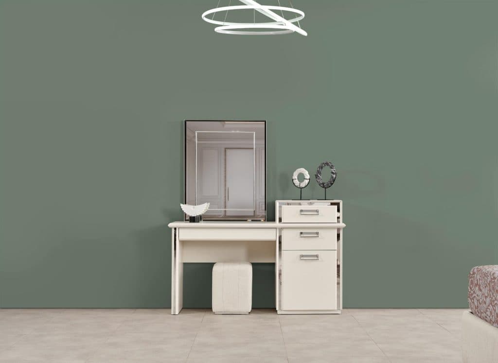 ALYANS Dresser with Mirror Soft Close (Туалетный столик с зеркалом) 