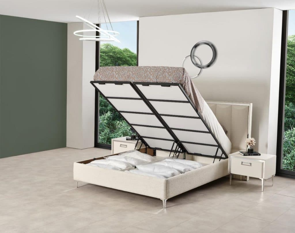 ALYANS Bed Frame with Storage 180 (Кровать с подъемным механизмом)