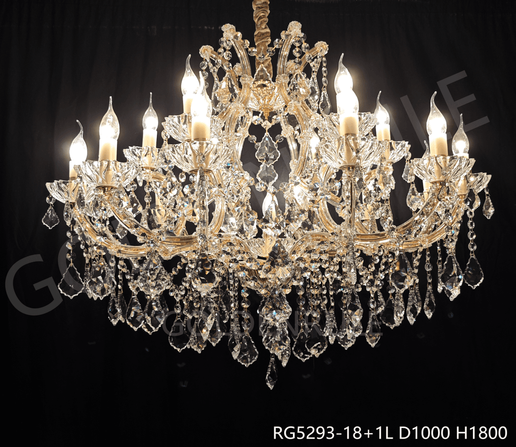 Люстра RG5293-18+1L GD