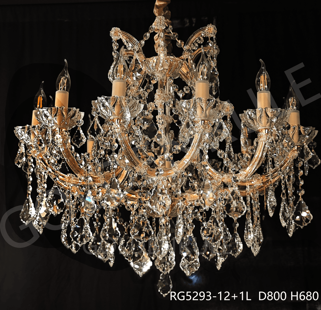 Люстра RG5293-12+1L CH