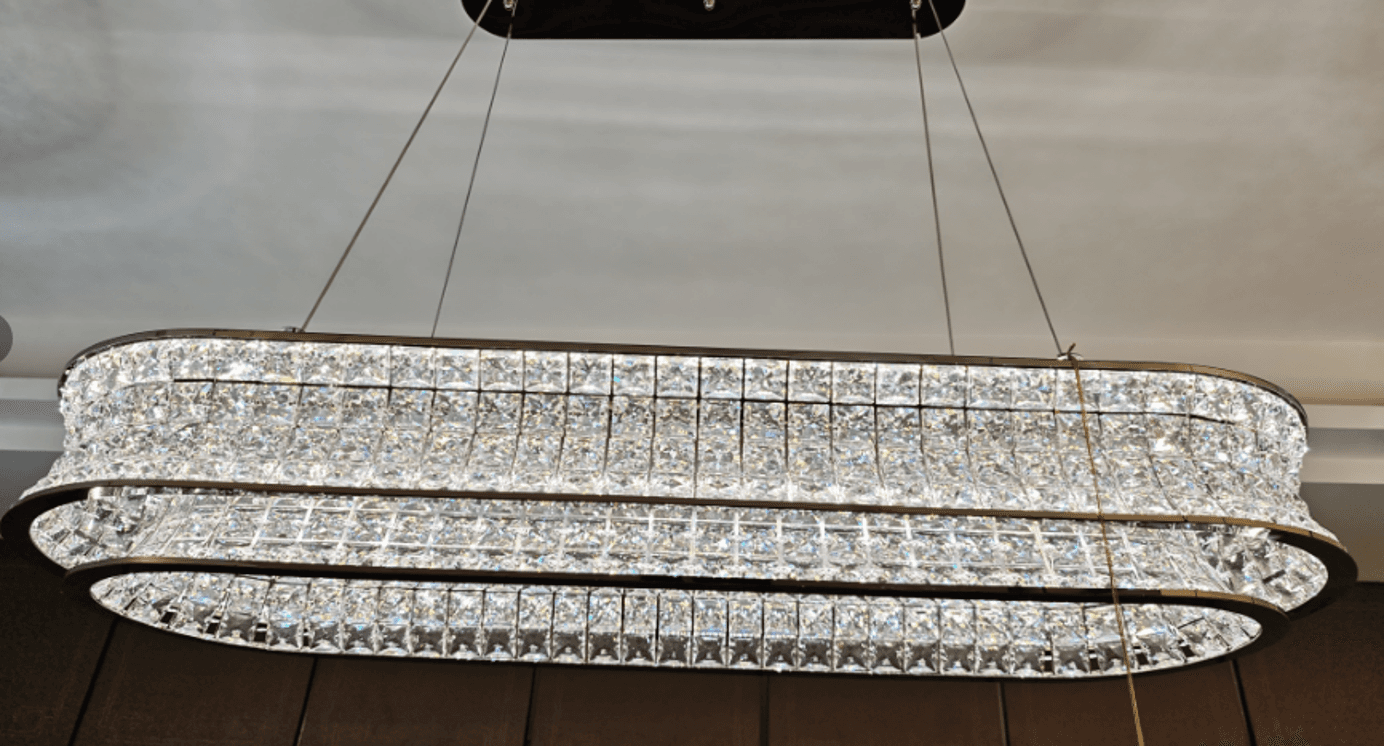 Люстра 6025-L1100  L1100 W400  H190 CH