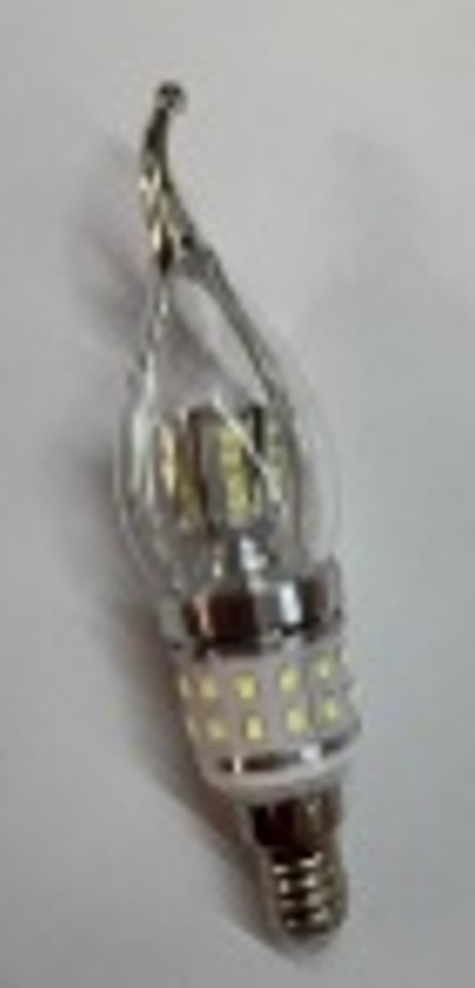 Лампа LUSTRY HAN (Алюминий+ПК) E14 10W SILVERY 6500K