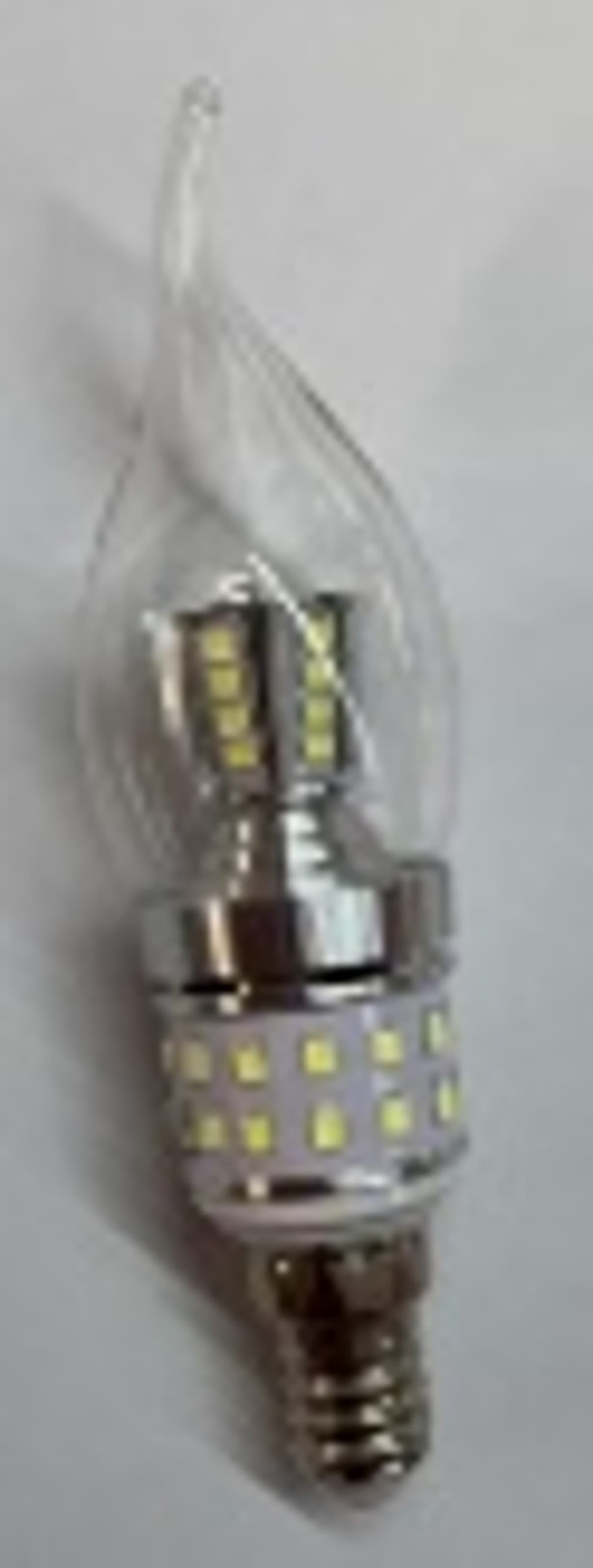 Лампа LUSTRY HAN (Алюминий+стекло) E 14 10W SILVERY 4000K