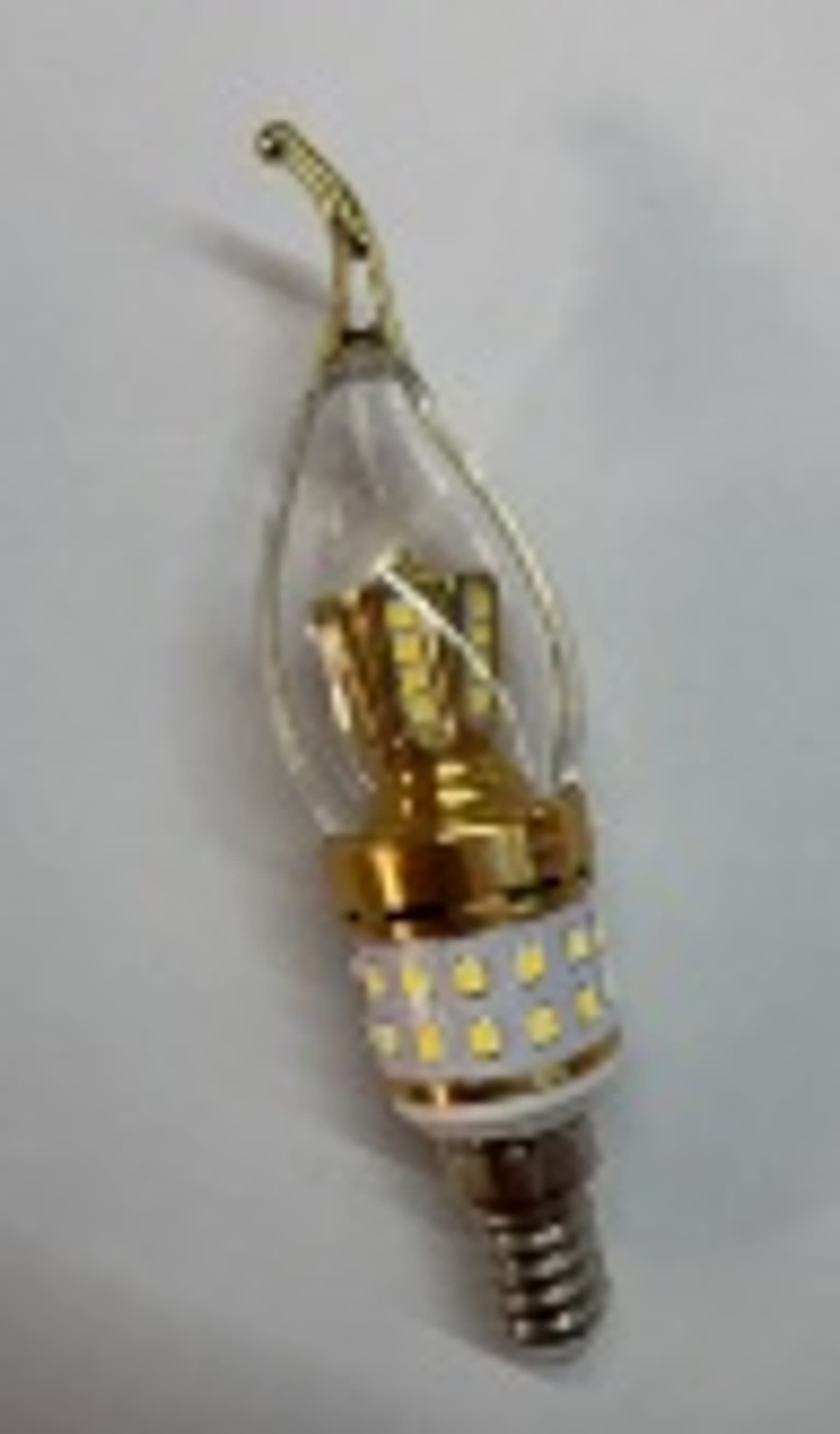 Лампа LUSTRY HAN (Алюминий+ПК) E14 10W GOLDEN 4000K