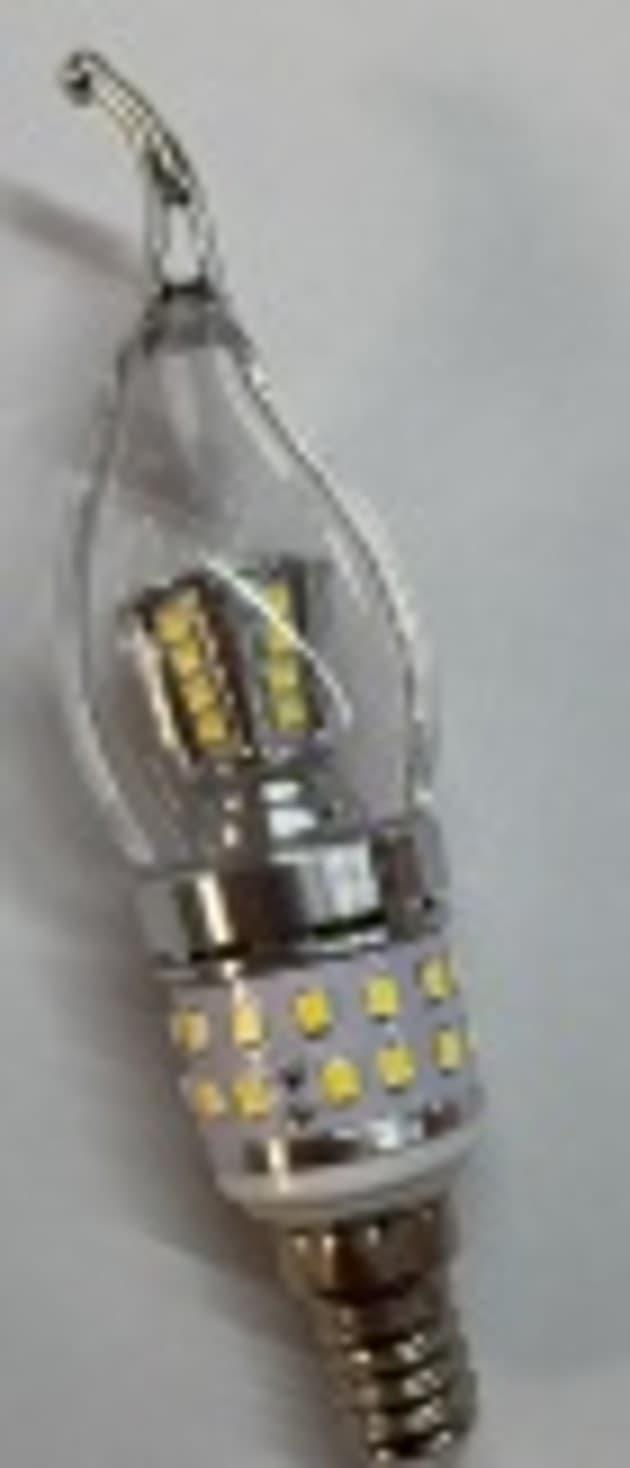 Лампа LUSTRY HAN (Алюминий+ПК) E14 10W SILVERY 4000K