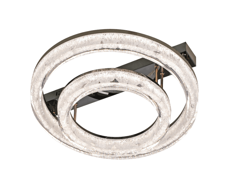 Люстра CG80068-60+80C Peal Black 135W*2 3000K+6000K