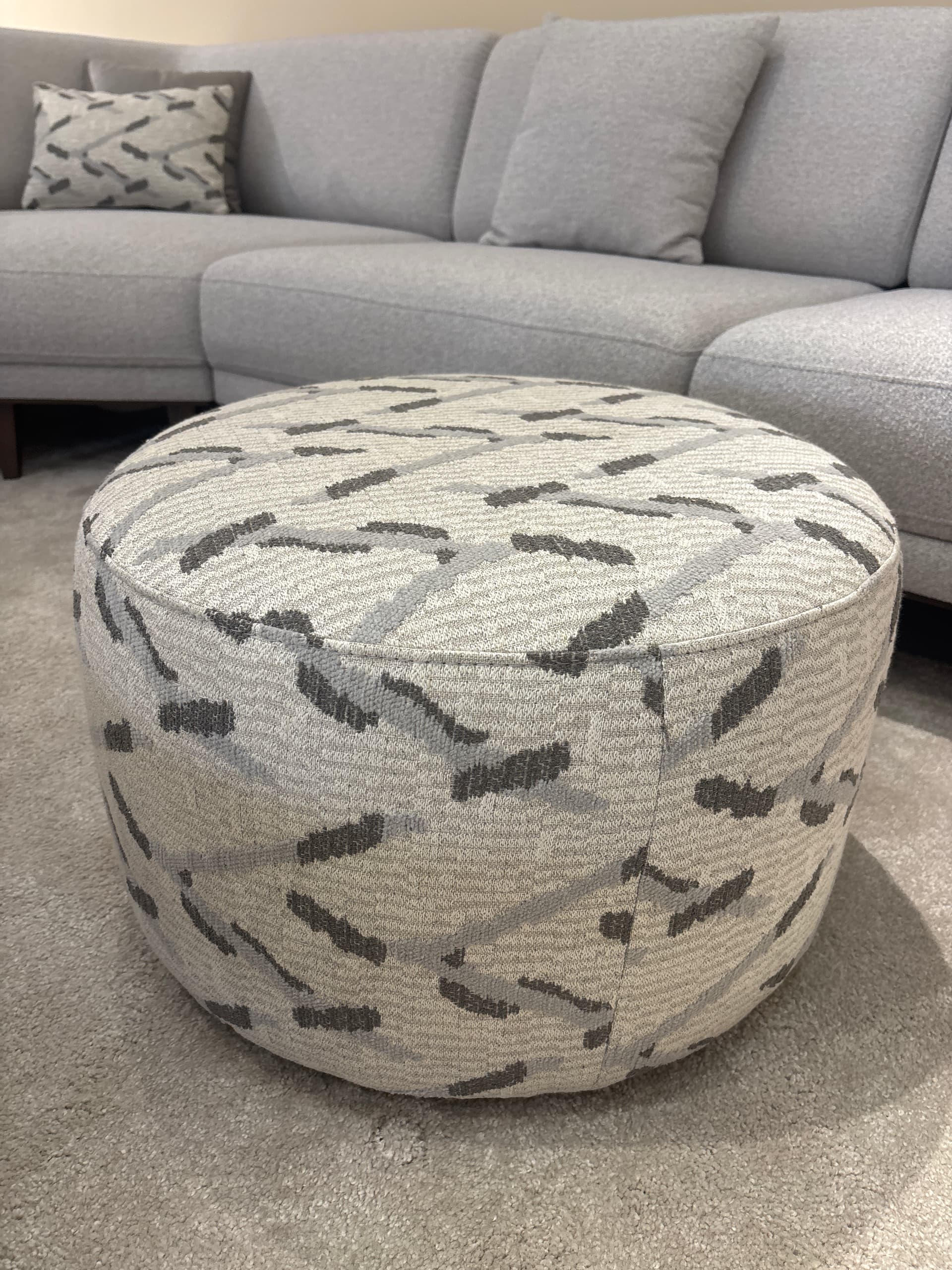 ROMA 60 CM PUFF DARRELL 63 - 02 60*60*38cm пуфик