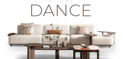 DANCE 4 seater 4Местн.диван